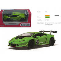 Машинка металл KINSMART KT5388W LAMBORGHINI HURACAN-LP620-2