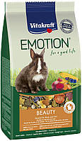 Корм для кроликів Vitakraft «Emotion Beauty Selection» 600 г (для шкіри та шерсті)