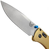 Ніж Benchmade 535 Bugout Custom Brass, фото 4