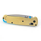 Ніж Benchmade 535 Bugout Custom Brass, фото 6