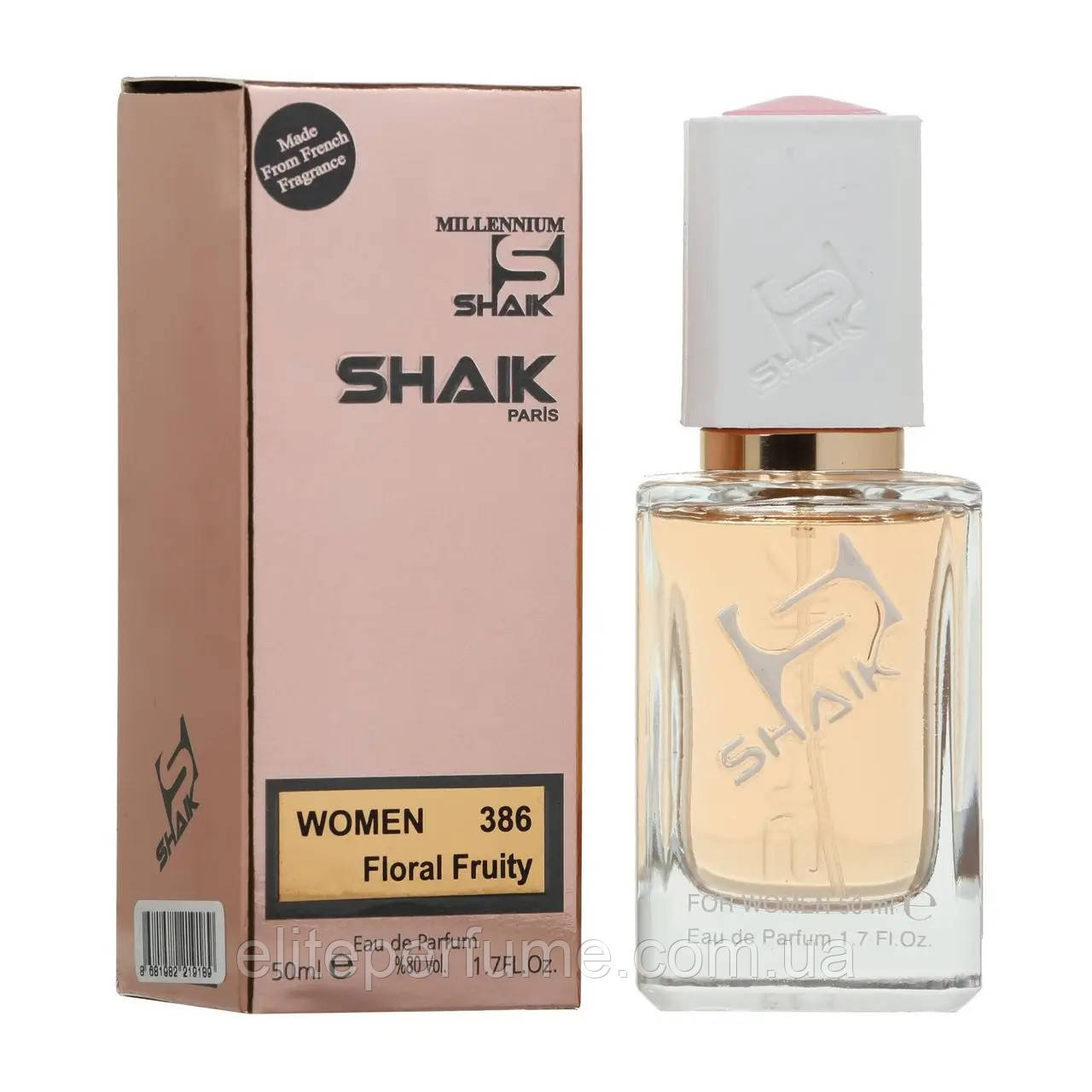 W 386 Парфуми Жіночі ТМ Shaik аналог аромату Trussardi Delicate Rose 50 ml