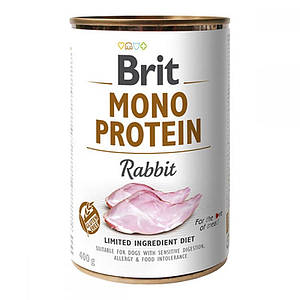 Brit Mono Protein Dog з кроликом 400 г