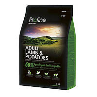 Сухой корм Profine Adult Lamb 3 кг гипоаллергенный корм с ягненком и картофелем для взрослых собак всех пород