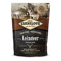 Сухой корм Carnilove Adult Raindeer 1.5 кг с мясом северного оленя для взрослых собак всех пород