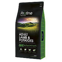 Сухой корм Profine Adult Lamb 15 кг гипоаллергенный корм с ягненком и картофелем для взрослых собак