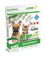 Нашийник для котів та собак ProVET «STOP-Біо» 35 см (від зовнішніх паразитів) - dgs