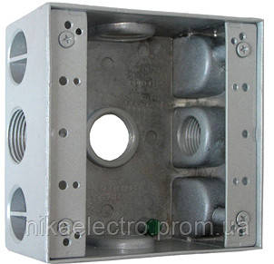 Коробка распределительная (монтажная) металлическая без крыжки e ...