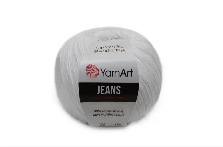Jeans-62 Пряжа YarnArt Jeans