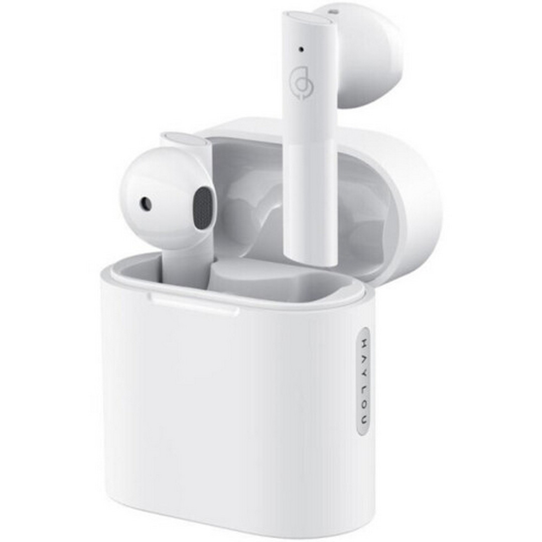 Бездротові навушники Haylou MoriPods T33 White TWS Bluetooth Earbuds, фото 1