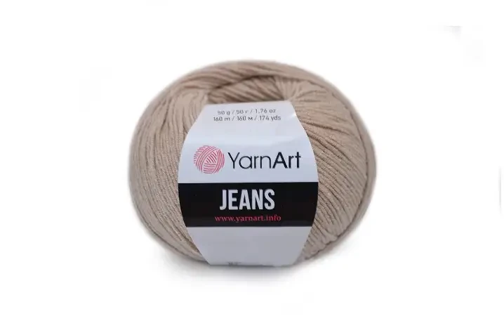 Jeans-87  Пряжа YarnArt Jeans, 10 шт, фото 1