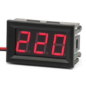 Цифровий вольтметр змінного струму 30-500В DC Червоний автономний