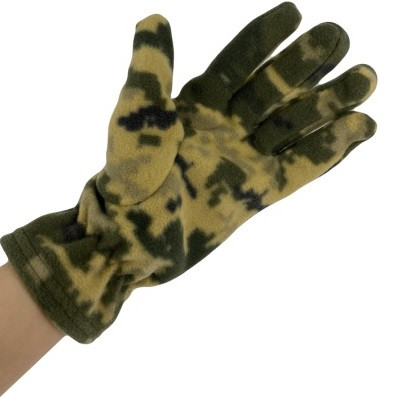 Рукавиці Fleece POLAR-240 піксель (LE2835)
