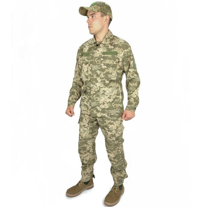 Військова форма ВСУ — костюм літній польовий піксель (56-58) (LE2376)