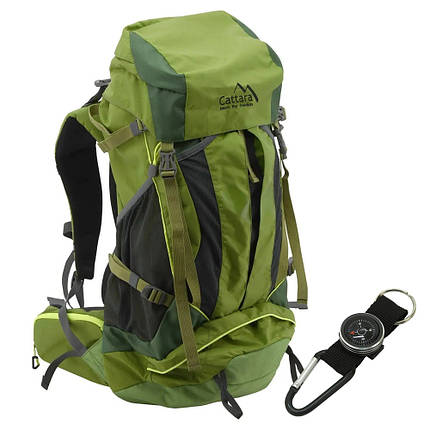 Рюкзак туристичний CATTARA 45L GreenW 13860 Зелений, фото 2