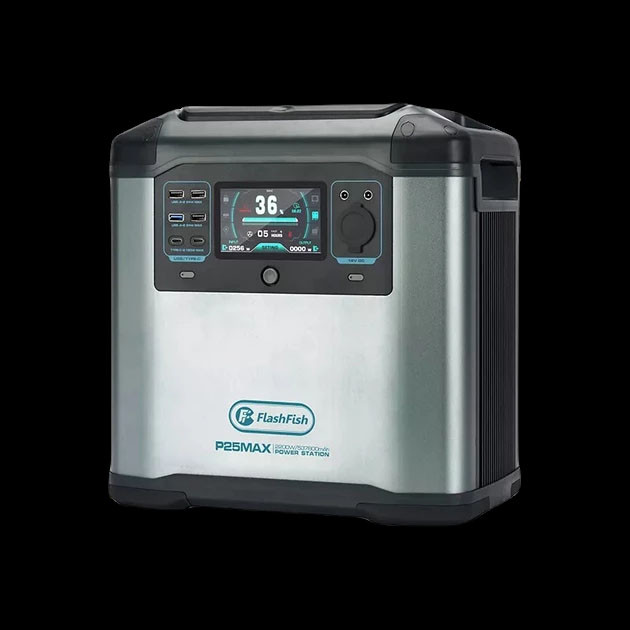 Зарядна станція FlashFish P25 (1573Wh / 436800 mAh) портативна електростанція, фото 1
