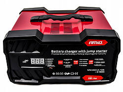 Пуско- зарядний пристрій 75А старт — 180 Аh — 12/24 V — 12A — цифрова панель LED "Amio" DBC-75A