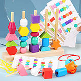 Розвиваюча іграшка Сортер (25 шт) від Obetty, фото 5