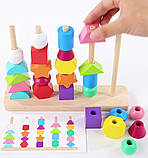 Розвиваюча іграшка Сортер (25 шт) від Obetty, фото 9