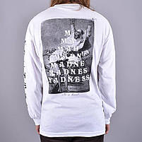 Лонгслів Madness Skateboards Trickle Down White Long Sleeve (розмір М), фото 3