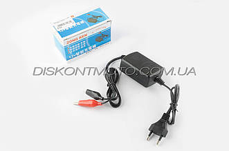 Зарядний пристрій акумулятора 12V 1250mA для АКБ 2.5Ah-20Ah GOLD