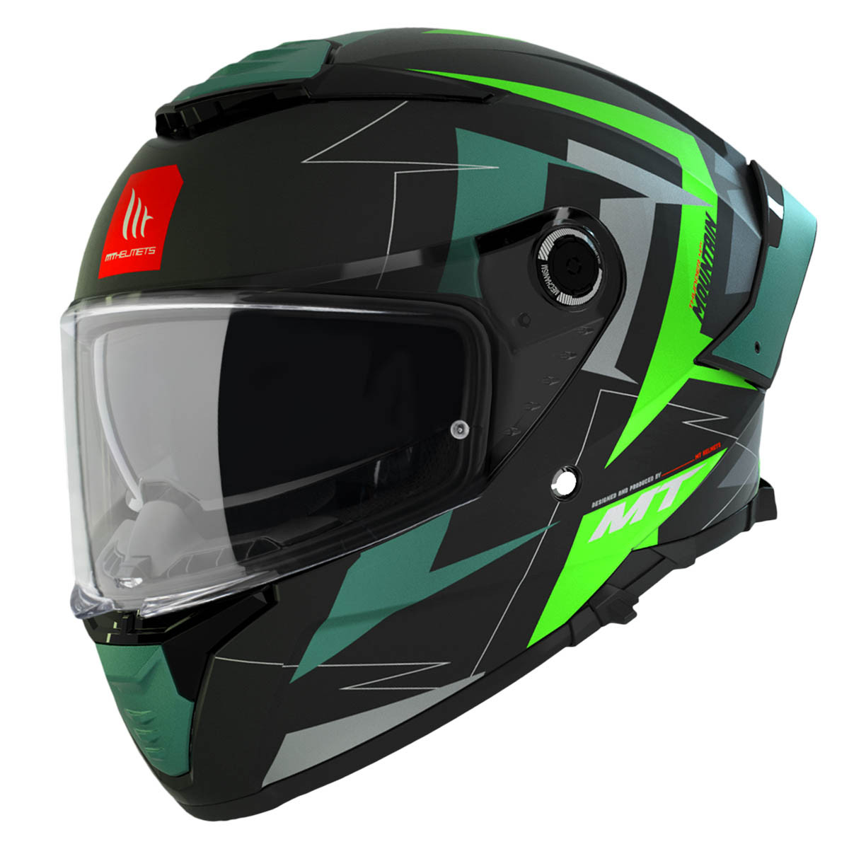 Мотошолом MT THUNDER 4 SV Mountain B6 Matt Green XS