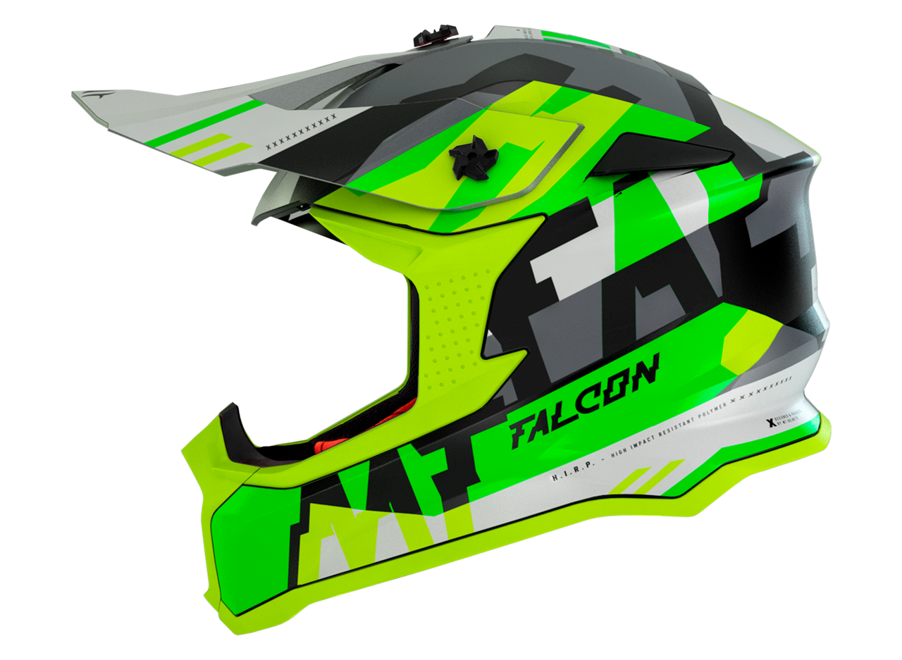 Мотошолом MT FALCON ARYA A3 Matt Yellow XS