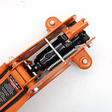 Домкрат підкатний 2.5т 85/370 мм 13 кг Elegant 350 005, фото 3