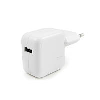 Зарядное устройство сетевое USB 5.1V 2.1A для Apple A1357 A5121W010A05 10W европ. вилка белое новое