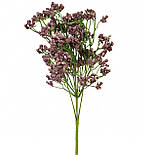 Букет пластиковий гіпсофіл пудровий. 35 см, фото 2