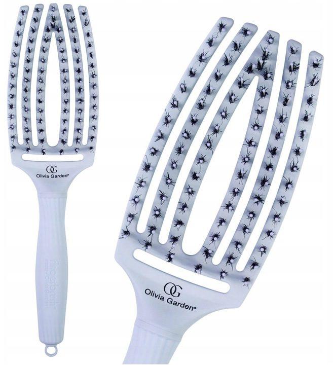 Щітка для волосся Olivia Garden Finger Brush Combo Medium BlueStar