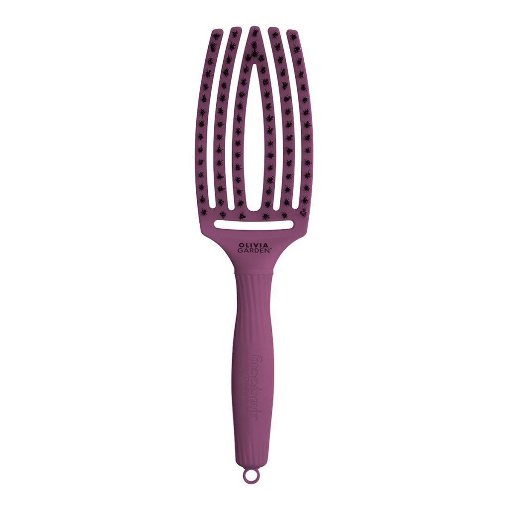 Щітка для волосся Olivia Garden Finger Brush Combo Medium Deep Purple