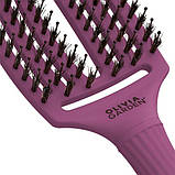 Щітка для волосся Olivia Garden Finger Brush Combo Medium Deep Purple, фото 2