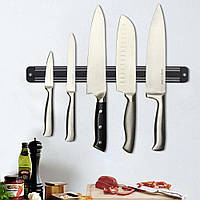 Магнитный держатель для ножей на кухню 33 см Держатель для ножей магнитный 33см