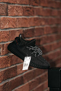 Жіночі Кросівки Adidas Yeezy Boost 350 V2 Black 37