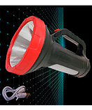 Ліхтар ручний (прожектор) XPRo 503 з боковим світлом з USB-зарядкою чорний, фото 2