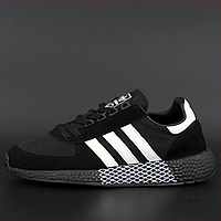 Кроссовки мужские Adidas Marathon Tech black / Адидас Марафон теч черные