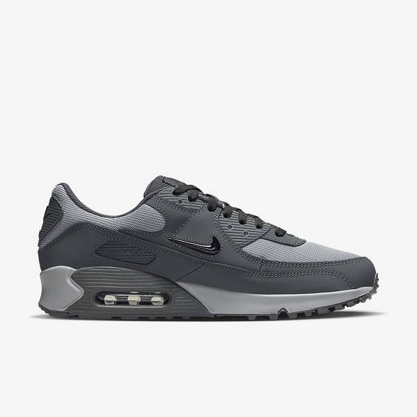 Grey black air max 90 deals
