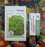 Семена салата Локарно RZ (﻿Rijk Zwaan), 30 семян — ранний (40-50 дней), полукочанный сорт типа Лолло Бионда