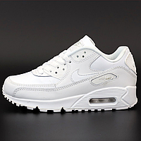 Кроссовки мужские и женские Nike air max 90 white / Найк аир макс 90 белые