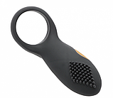 Вібростимулятор, насадка з вібрацією на член, вібро кільце із силіконовими вусиками, інтимні іграшки, фото 4