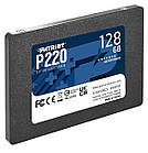 Накопитель твердотельный SSD  128GB Patriot P220 2.5" SATAIII TLC (P220S128G25), фото 3