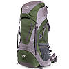 Туристичний рюкзак каркасний COLOR LIFE GA-172 V-50+10л оливковий, фото 2
