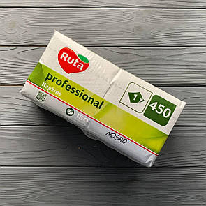 Серветки Ruta Professional 24х24см 1шар білі (450шт/уп|12уп/ящ)