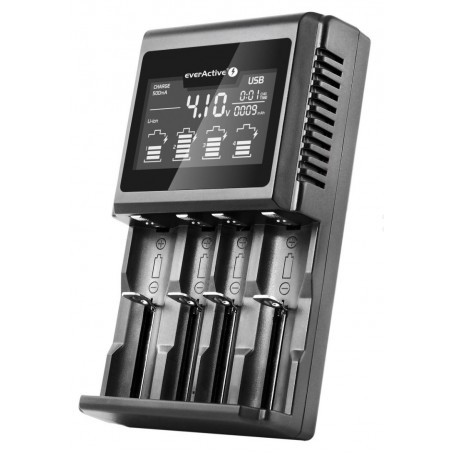 Зарядний пристрій EverActive UC-4000 LI-ION NI-MH AA AAA
