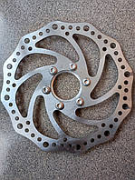 Гальмівний ротор (диск) 160 мм з гайкою і гвинтами