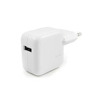 Зарядний пристрій USB 5.1V 2.1A для Apple A1357 A5121W010A05 10W європ. вилка біле нове