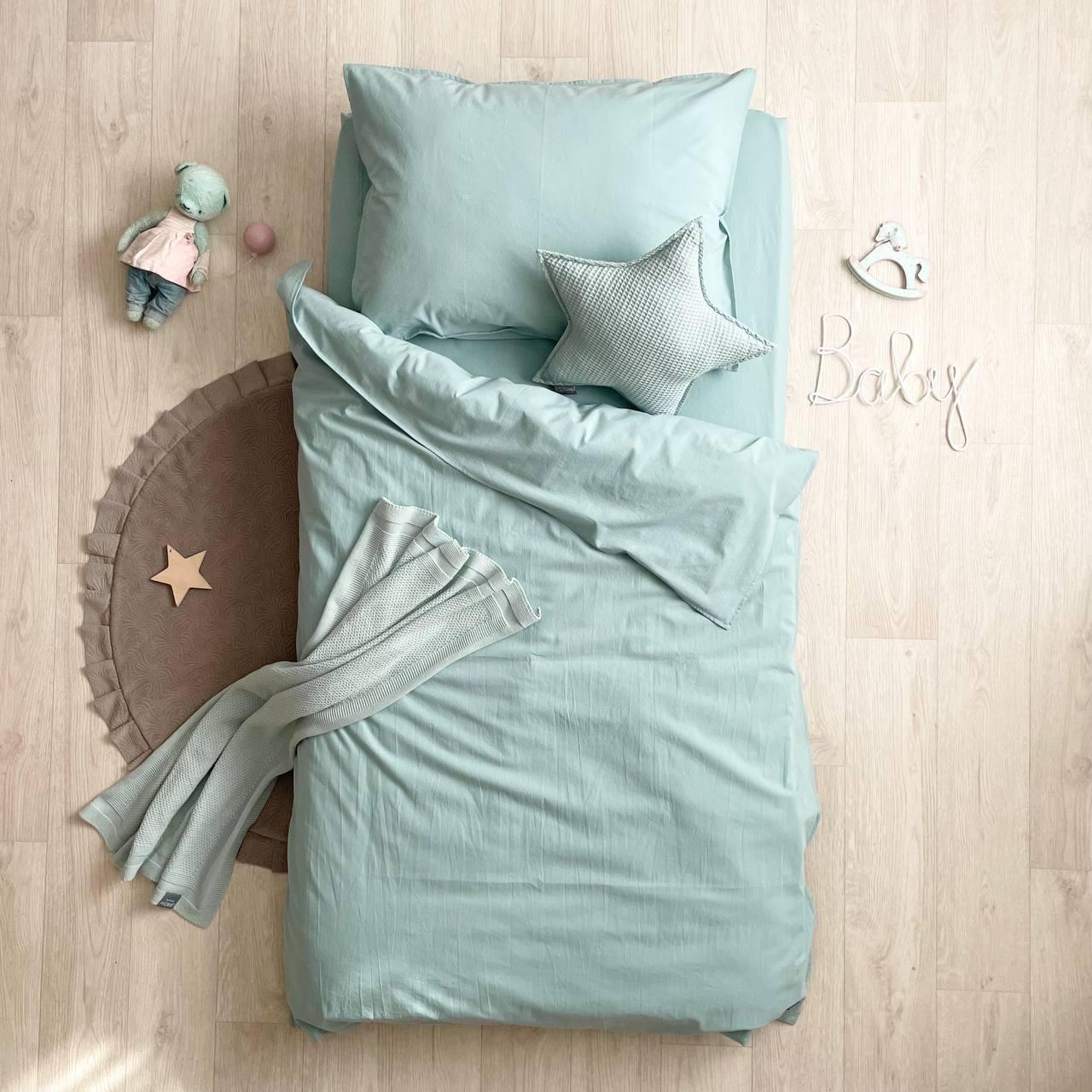 Підлітковий комплект постільної білизни Baby Chic ясла варенка м'ятний