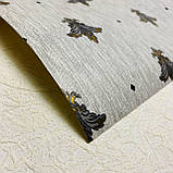 Шпалери паперові симплекс VIP Гермес сірий 0,53 х 10м (4008 05), фото 4