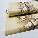 Шпалери паперові Континент Азра бежевий 0,53 х 10,05м (1475), фото 4