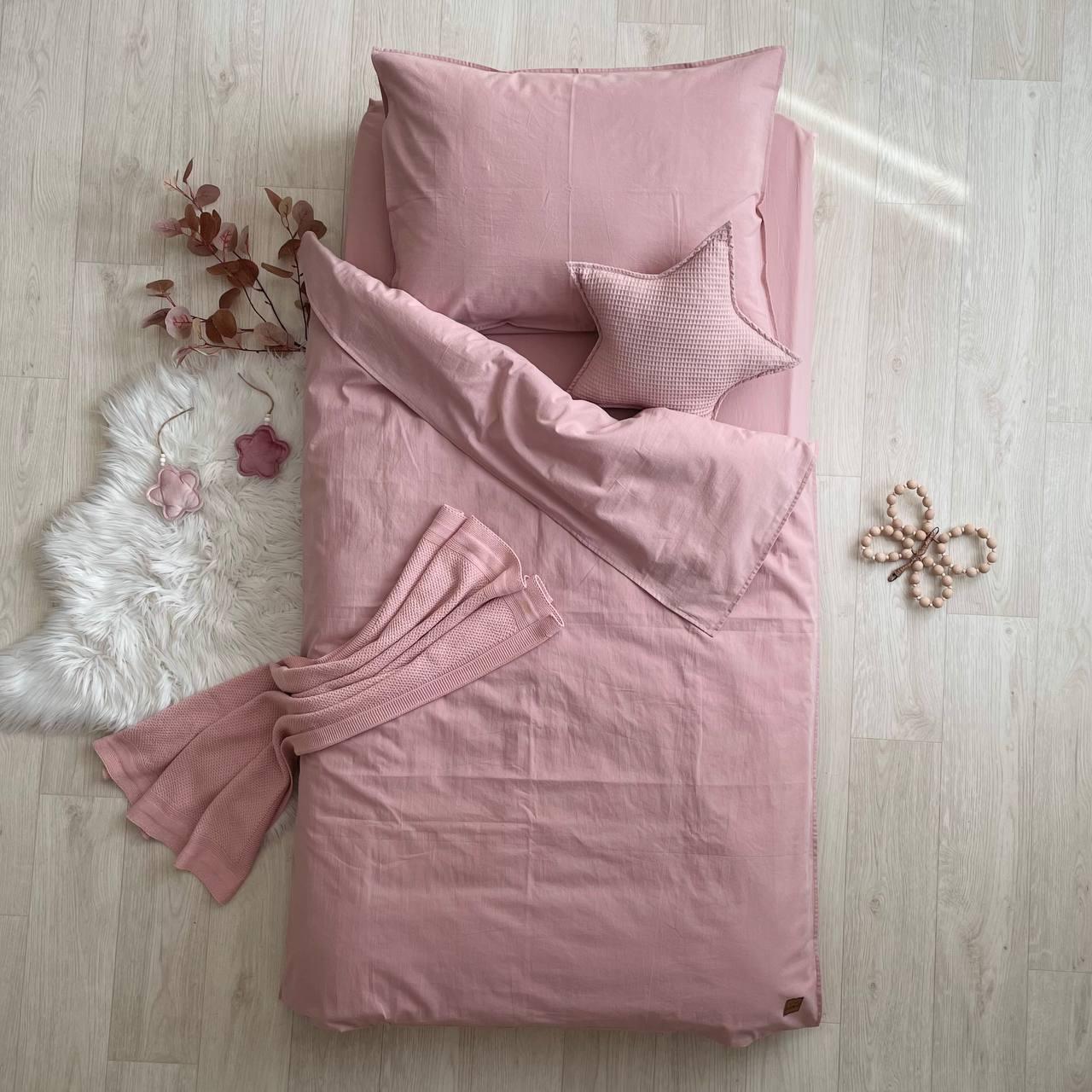 Підлітковий комплект постільної білизни Baby Chic ясла варенка пудровий